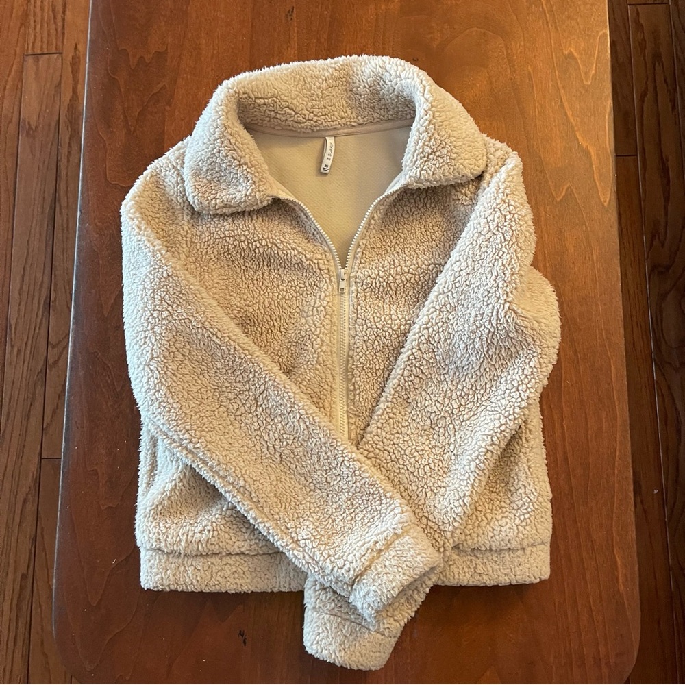 Z Supply Cream Sherpa Jacket